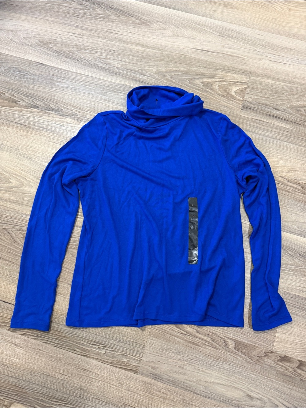 Banana Republic Soft Luxe Royal Blue Long Sleeve Turtleneck Shirt NWT